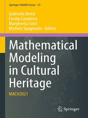 cover image of Mathematical Modeling in Cultural Heritage
